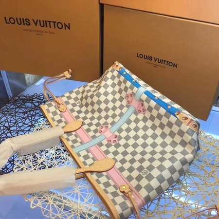 Louis Vuitton Outlet Damier Azur NEVERFULL M41065