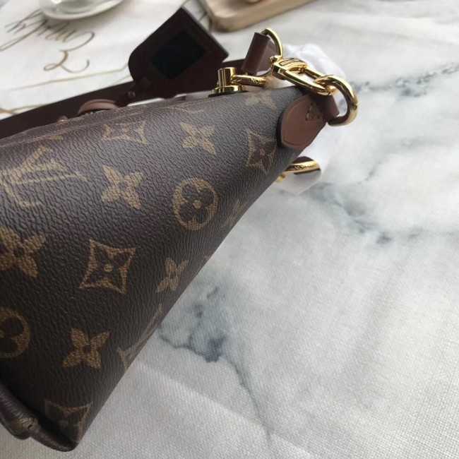 Louis Vuitton Outlet Monogram Canvas original V TOTE BB M43966 black