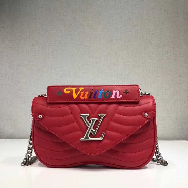 Louis Vuitton Outlet NEW WAVE CHAIN BAG MM M51943 red