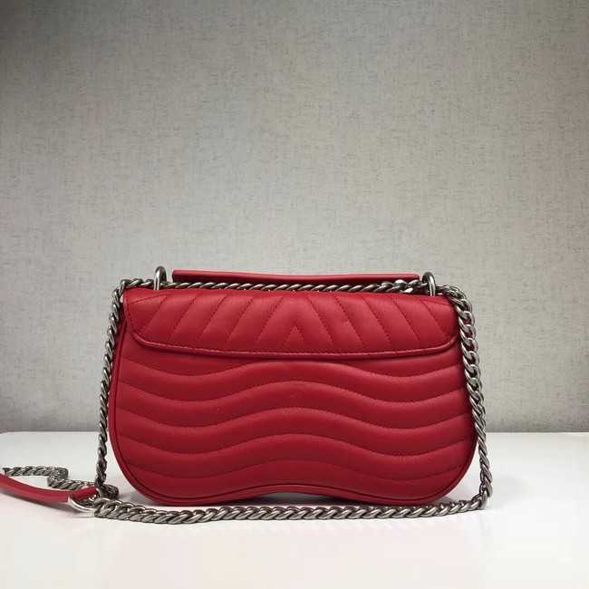 Louis Vuitton Outlet NEW WAVE CHAIN BAG MM M51943 red