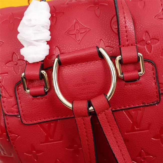 Louis Vuitton Outlet Monogram Empreinte Calf Leather Backpack M43431 red