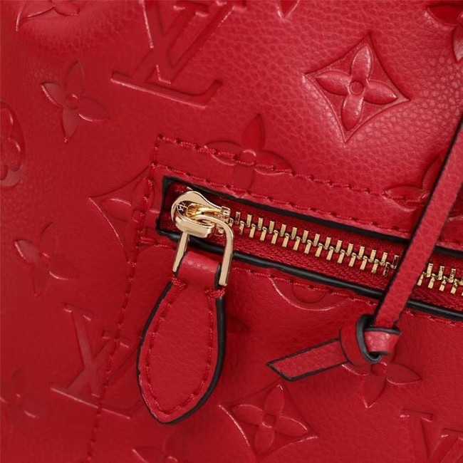 Louis Vuitton Outlet Monogram Empreinte Calf Leather Backpack M43431 red