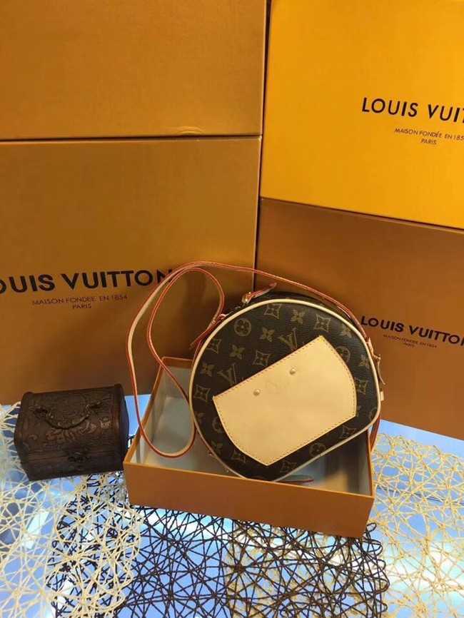 Louis Vuitton Outlet monogram canvas BOITE CHAPEAU SOUPLE M52294-1