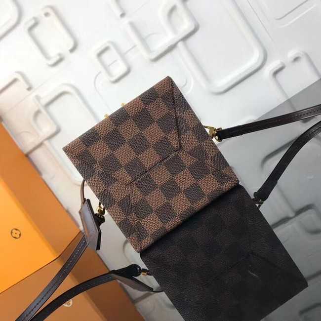 Louis Vuitton Outlet Damier Ebene Canvas BLEECKER BOX M52468