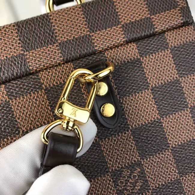 Louis Vuitton Outlet Damier Ebene Canvas BLEECKER BOX M52468