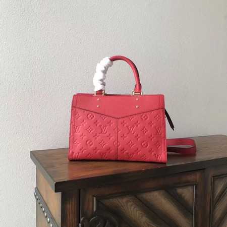 Louis Vuitton Outlet Monogram Empreinte Tote Bag M54195 red