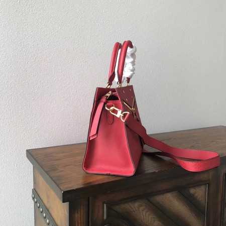 Louis Vuitton Outlet Monogram Empreinte Tote Bag M54195 red