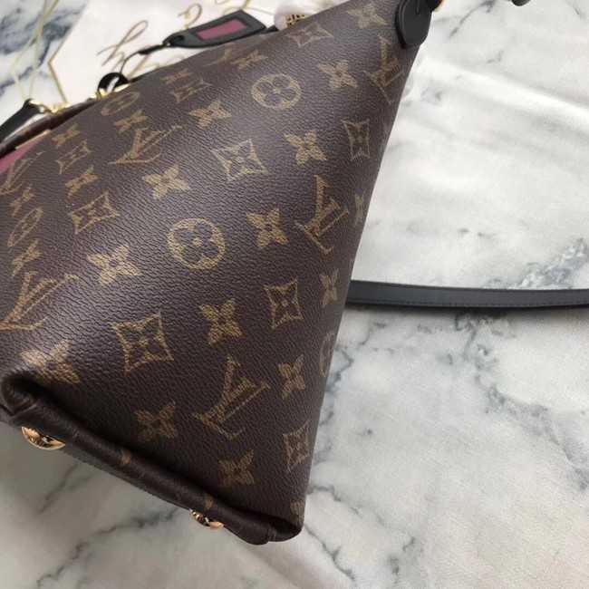 Louis Vuitton Outlet Monogram Canvas original V TOTE MM M43949 Bordeaux Red