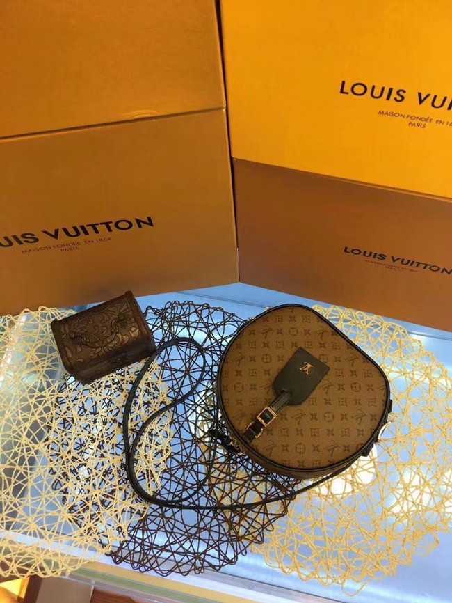 Louis Vuitton Outlet monogram canvas BOITE CHAPEAU SOUPLE M52294 yellow