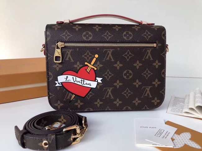 Louis Vuitton Outlet monogram canvas POCHETTE METIS M43991