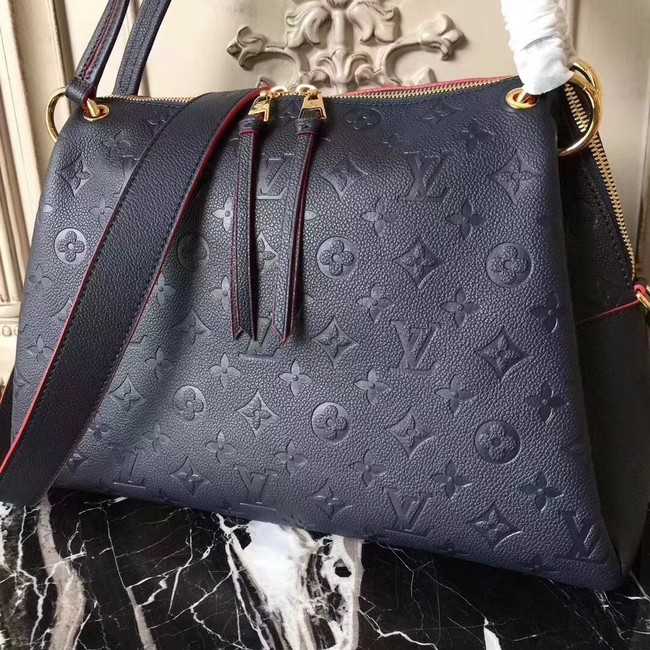 Louis Vuitton Outlet original mongram empreinte PONTHIEU PM M43721 Navy-blue