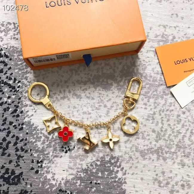 Louis Vuitton Outlet FLEUR DE MONOGRAM BAG CHARM CHAIN M65111