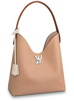 Louis Vuitton Outlet original LOCKME HOBO M44330 Beige