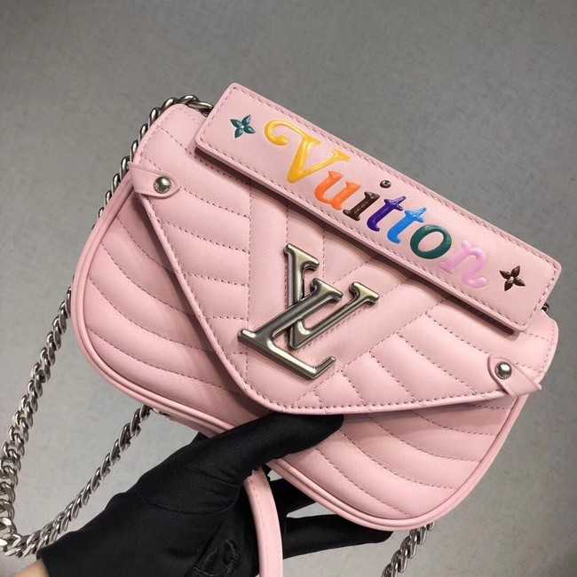 Louis Vuitton Outlet NEW WAVE CHAIN BAG PM M51933 pink