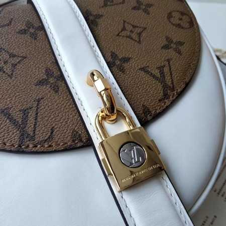 Louis Vuitton Outlet Original Monogram Canvas CHANTILLY LOCK N43590 white