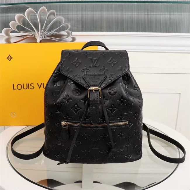 Louis Vuitton Outlet Monogram Empreinte Calf Leather Backpack M43431 black