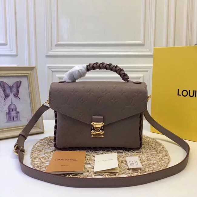 Louis Vuitton Outlet original mongram empreinte POCHETTE METIS M43941 GREY