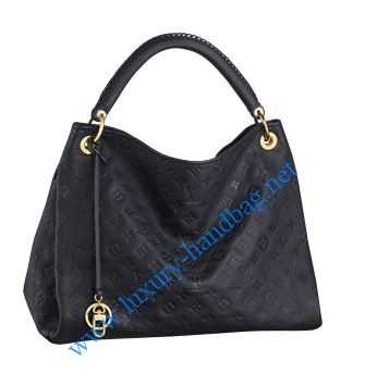 Hot Sell Louis Vuitton Outlet Monogram Empreinte Artsy MM M93448 Black