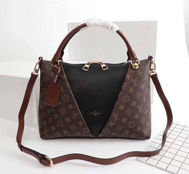 Louis Vuitton Outlet V TOTE MM M43949 black