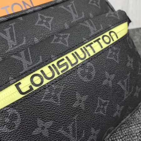 Louis Vuitton Outlet monogram canvas waist pack SAC CEINTRE PM M42828 black