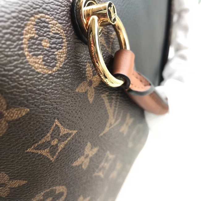 Louis Vuitton Outlet Monogram Canvas original V TOTE MM M43949 black