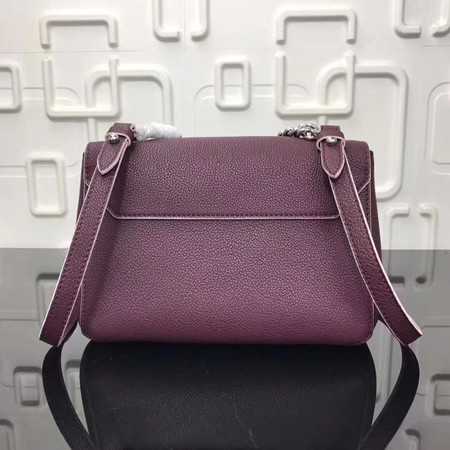 Louis Vuitton Outlet soft original calf leather LOCKME BB Bag M50250 purple