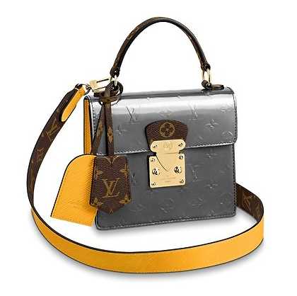 Louis Vuitton Outlet SPRING STREET M90376 Bitume Metallise Metallic Gray