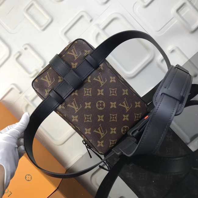 Louis Vuitton Outlet Monogram Canvas M44428 black