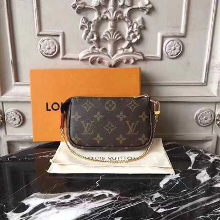 Louis Vuitton Outlet original Monogram Canvas MINI POCHETTE ACCESSORIES N58010