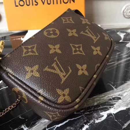 Louis Vuitton Outlet original Monogram Canvas MINI POCHETTE ACCESSORIES N58010