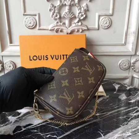 Louis Vuitton Outlet original Monogram Canvas MINI POCHETTE ACCESSORIES N58010