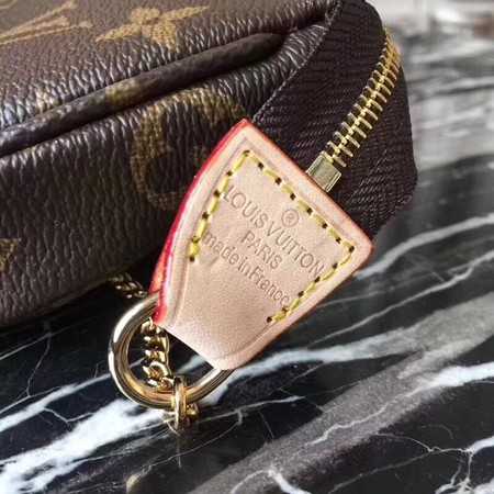 Louis Vuitton Outlet original Monogram Canvas MINI POCHETTE ACCESSORIES N58010