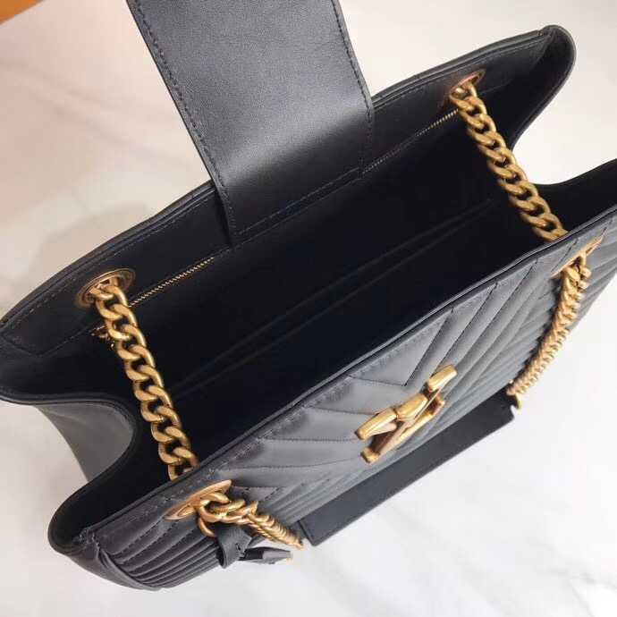 Louis Vuitton Outlet NEW WAVE CHAIN TOTE M51496 black