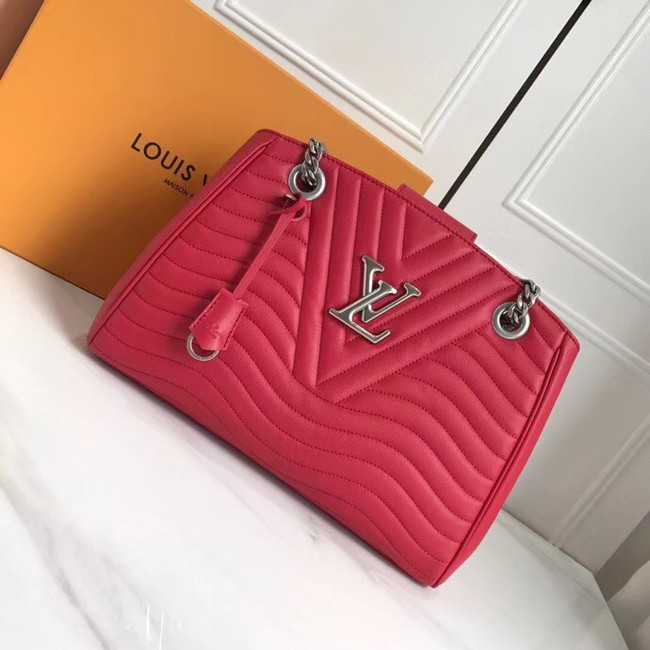 Louis Vuitton Outlet NEW WAVE CHAIN TOTE M51497 red