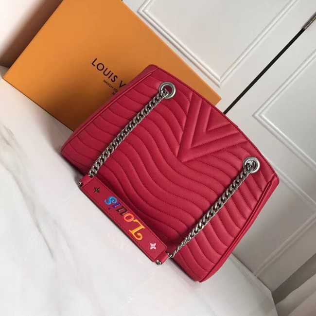 Louis Vuitton Outlet NEW WAVE CHAIN TOTE M51497 red