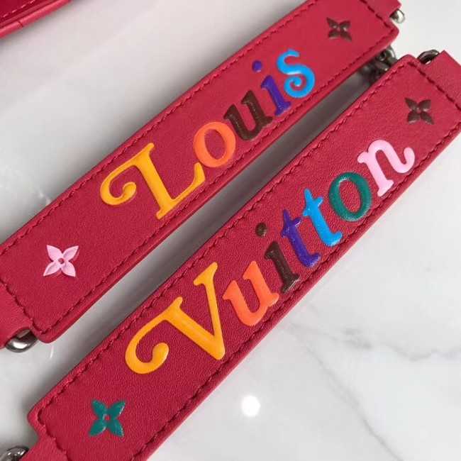 Louis Vuitton Outlet NEW WAVE CHAIN TOTE M51497 red