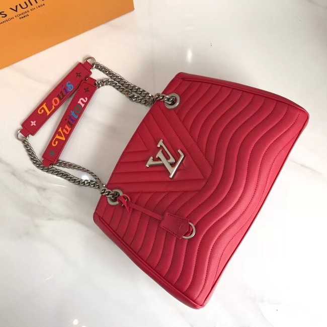 Louis Vuitton Outlet NEW WAVE CHAIN TOTE M51497 red