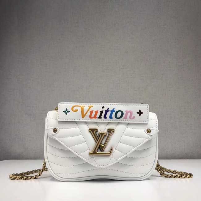 Louis Vuitton Outlet NEW WAVE CHAIN BAG PM M51683 white