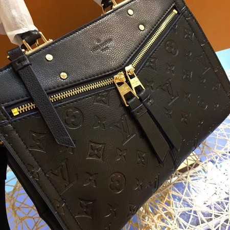 Louis Vuitton Outlet POPINCOURT Monogram Empreinte 44195 Black