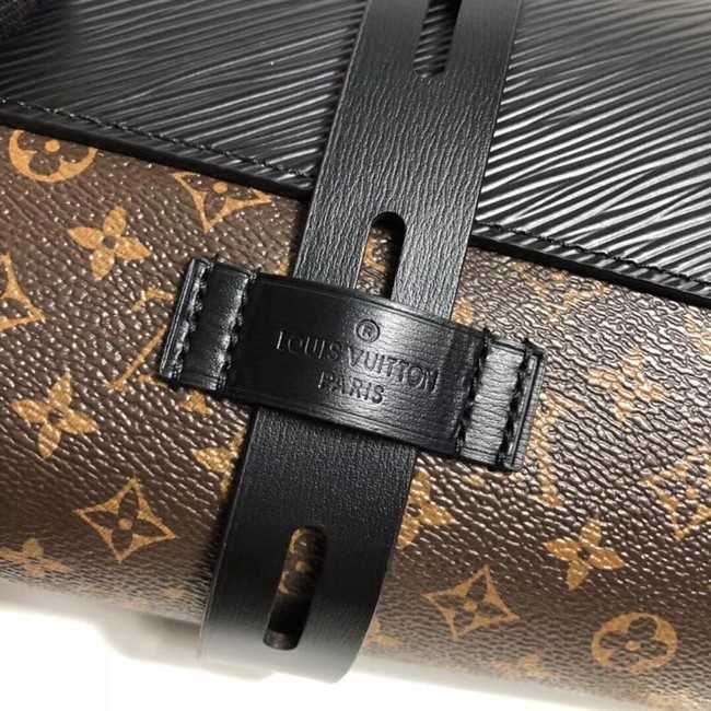 Louis Vuitton Outlet monogram canvas GLASSES CASE M43903 black