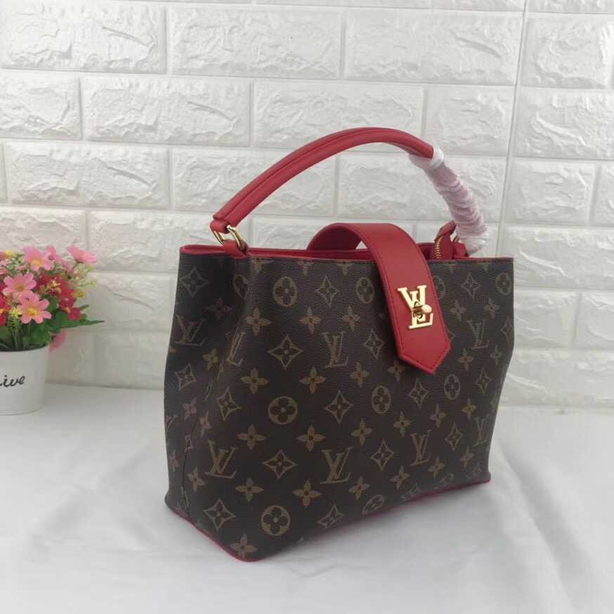 Louis Vuitton Outlet monogram canvas 55169 red