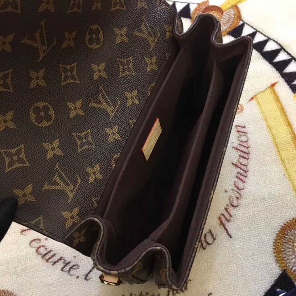 Louis Vuitton Outlet Monogram Canvas Pochette Metis Original Leather M40780