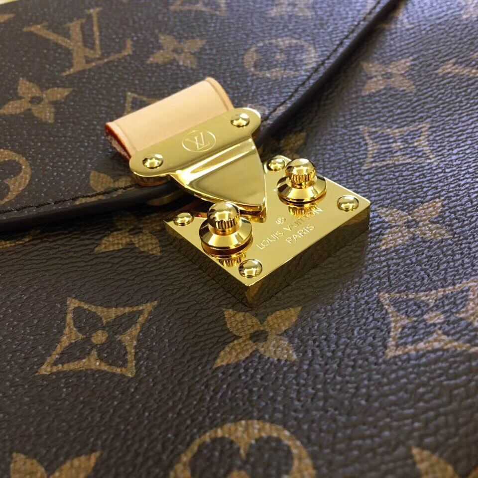 Louis Vuitton Outlet Monogram Canvas Pochette Metis Original Leather M40780