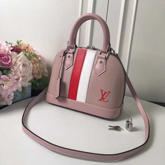 Louis Vuitton Outlet original Epi leather ALMA BB M51961 pink