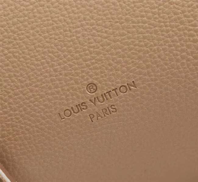 Louis Vuitton Outlet Mahina Leather HAUMEA M55030 apricot