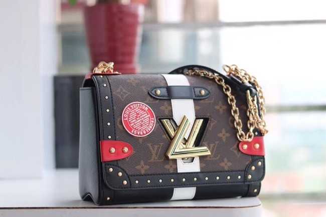 Louis Vuitton Outlet TWIST MM M50296 black