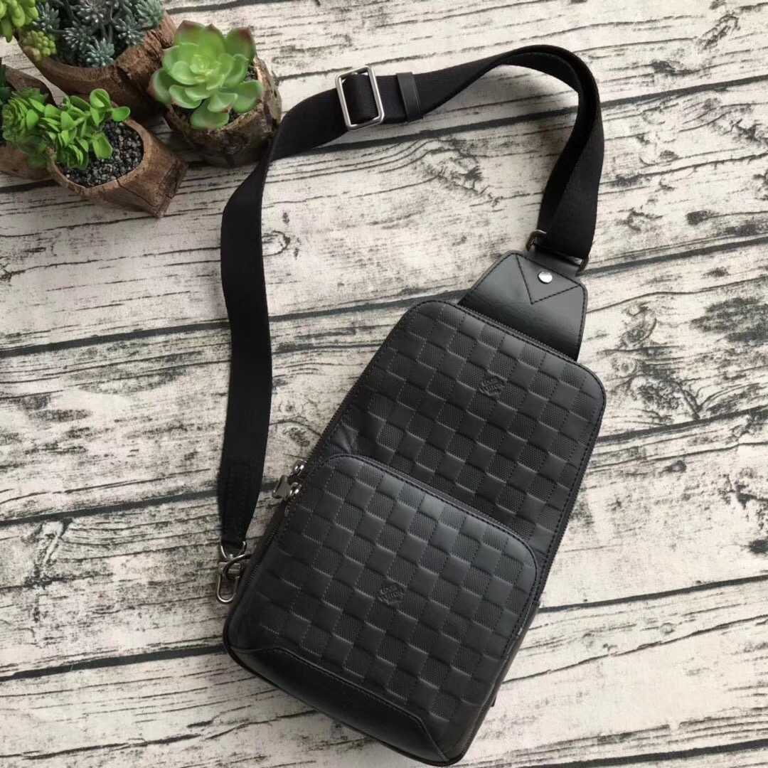 Louis Vuitton Outlet Damier Graphite Canvas 41719 black