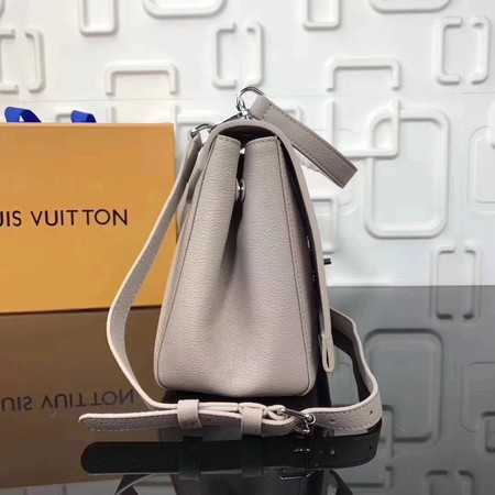 Louis Vuitton Outlet soft original calf leather LOCKME BB Bag M50250 grey