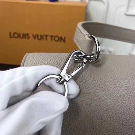 Louis Vuitton Outlet soft original calf leather LOCKME BB Bag M50250 grey