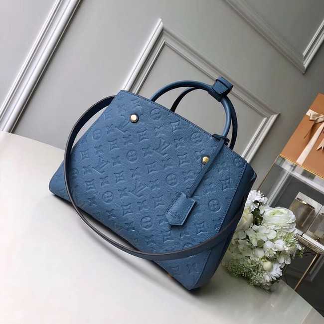 Louis Vuitton Outlet original MONTAIGNE MM M44311 blue